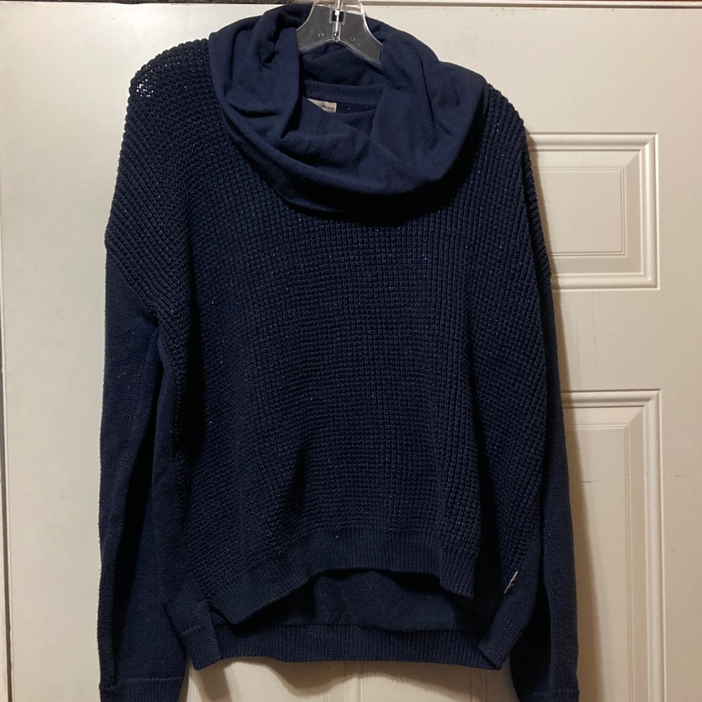 Calvin Klein Navy Blue Women's Sweater L